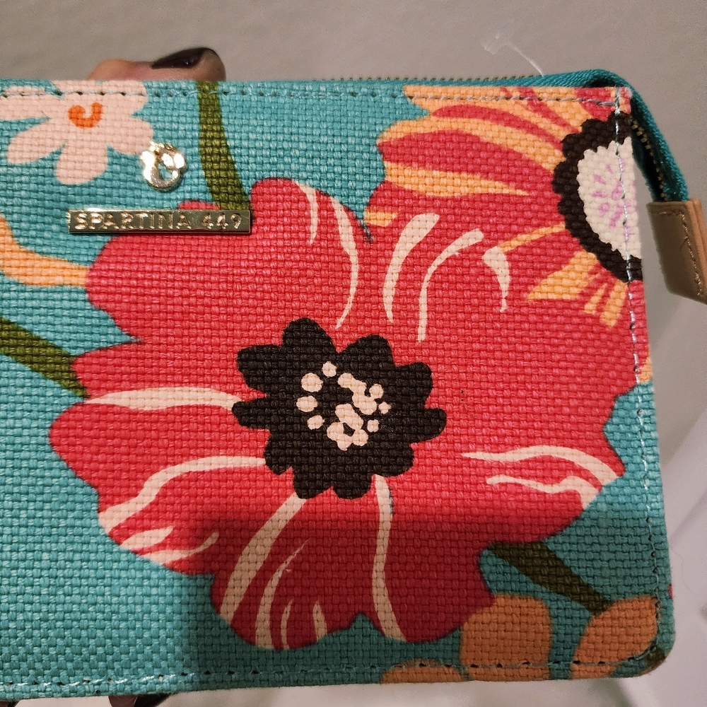 SPARTINA 449 GARDEN HOUSE WOVEN WRISTLET FLORAL - Picture 3 of 12